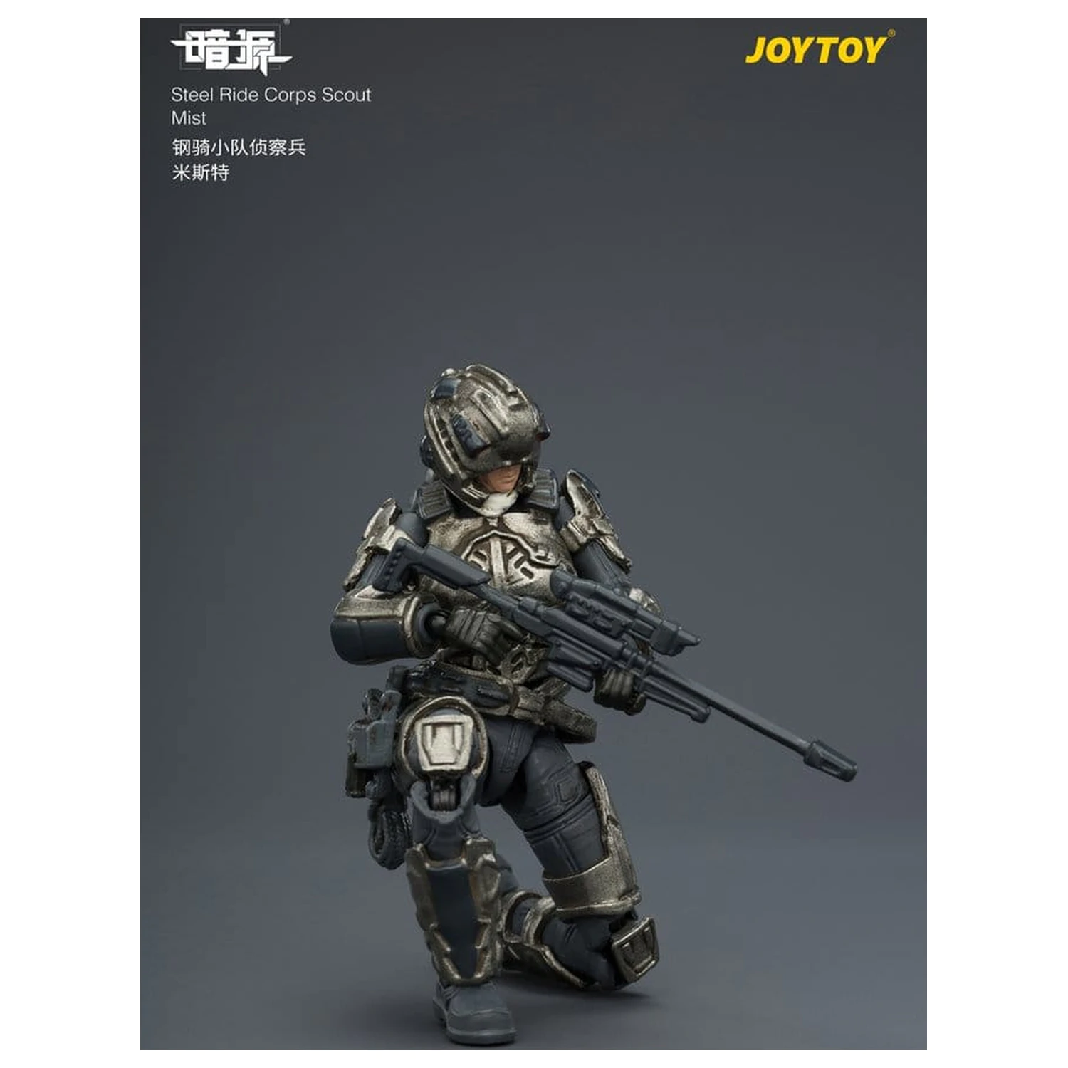 Dark Source Steel Ride Corps Actionfigur Scout Mist 8 cm Produktfoto