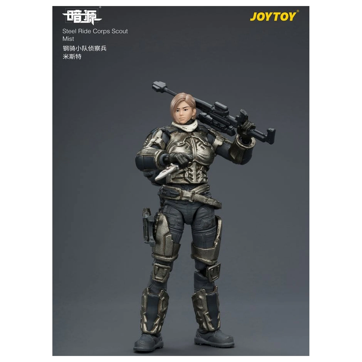 Dark Source Steel Ride Corps Actionfigur Scout Mist 8 cm Produktfoto