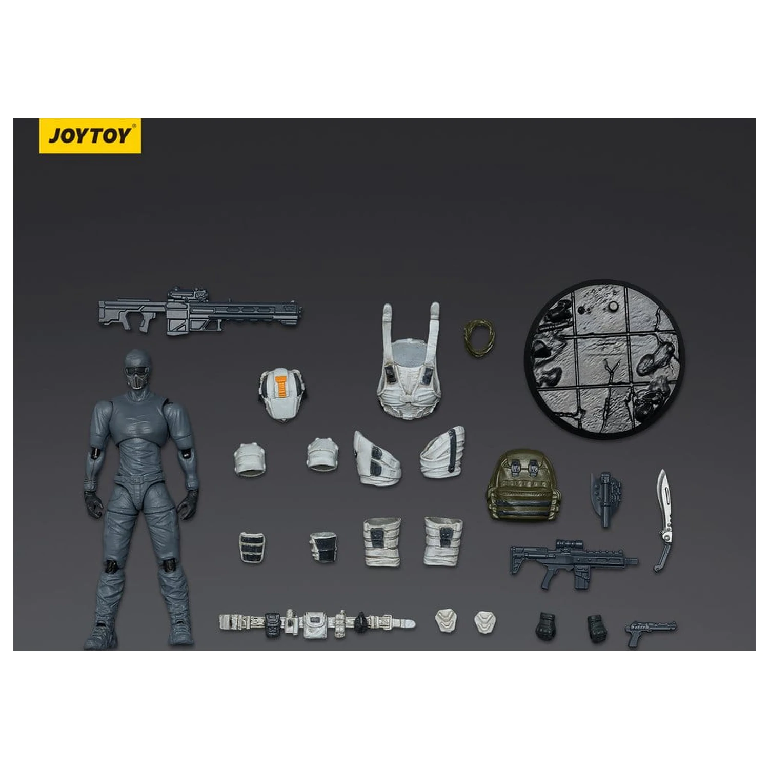 Dark Source Actionfigur Steel Ride Corps Assaulter Albedo 8 cm Produktfoto
