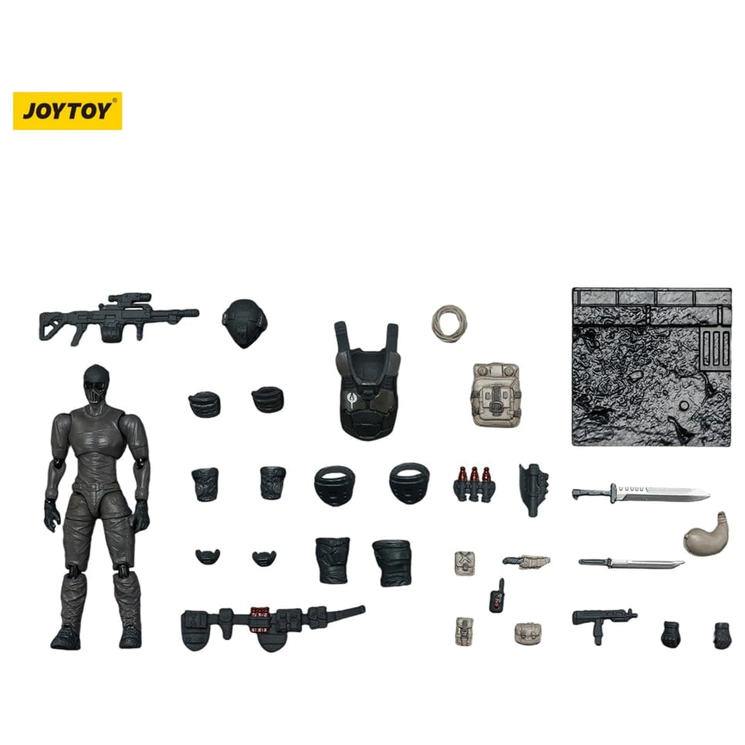 Dark Source Action Figur Steel Ride Corps Assaulter Echo 8 cm Produktfoto