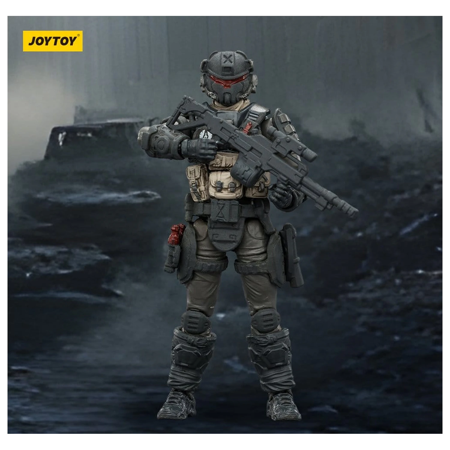 Dark Source Action Figur Steel Ride Corps Assaulter Echo 8 cm Produktfoto