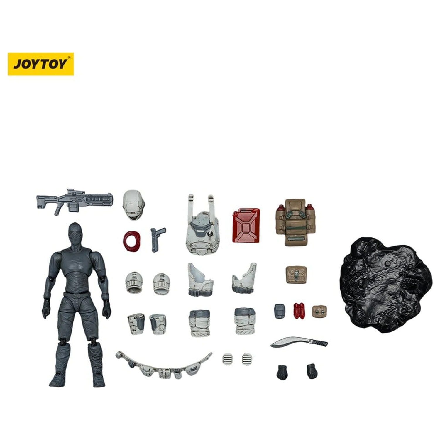 Dark Source Action Figur Steel Ride Corps Guard Kael 8 cm Produktfoto