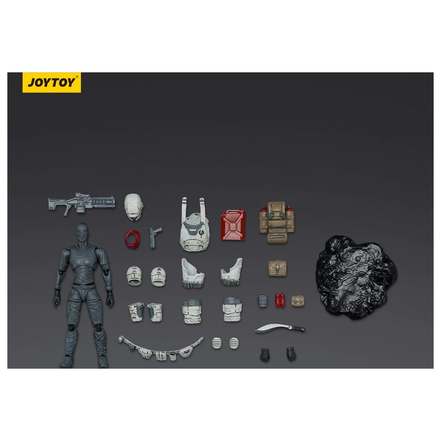 Dark Source Action Figur Steel Ride Corps Guard Kael 8 cm Produktfoto