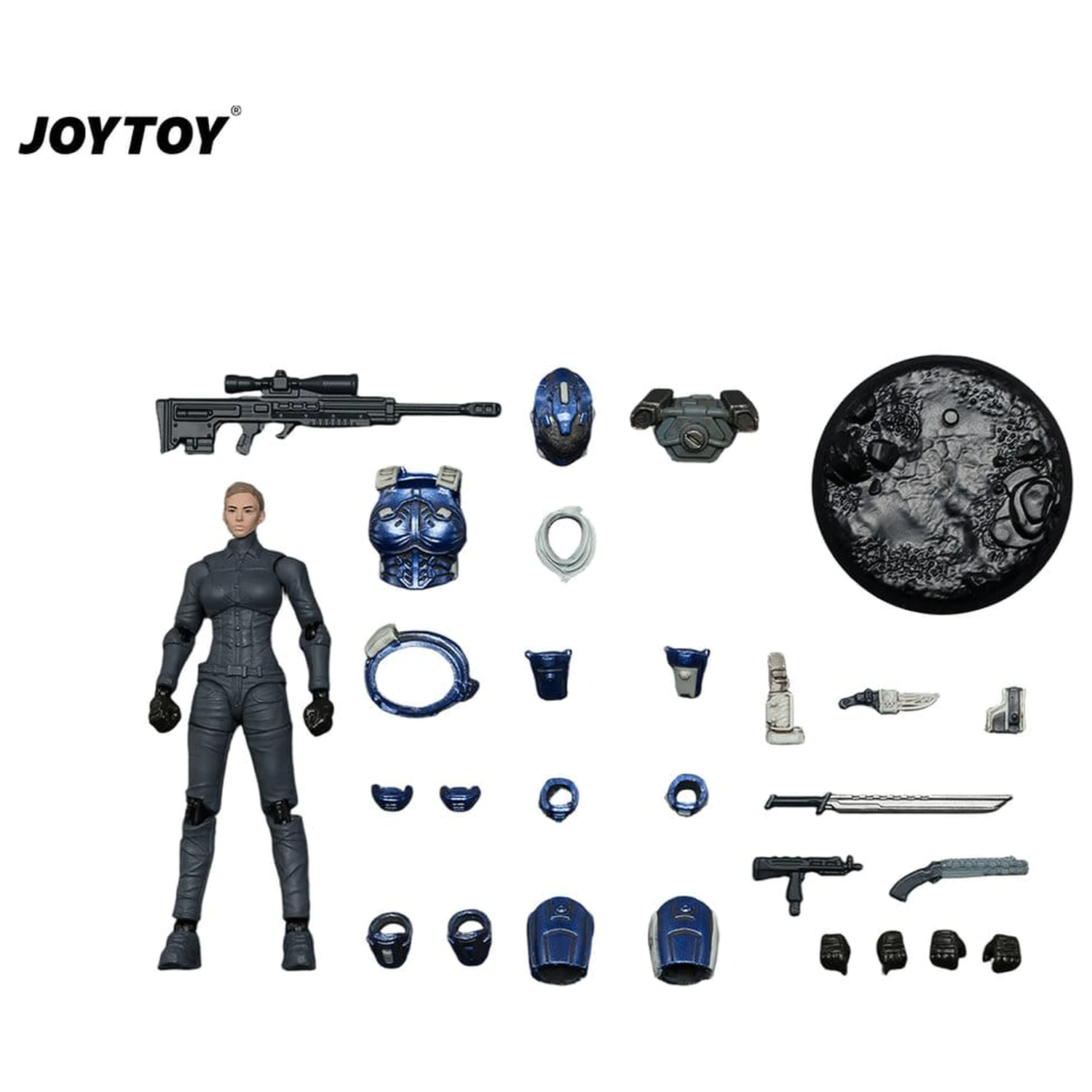 Dark Source UNSC Action Figur Assaulter Fjord 8 cm Produktfoto