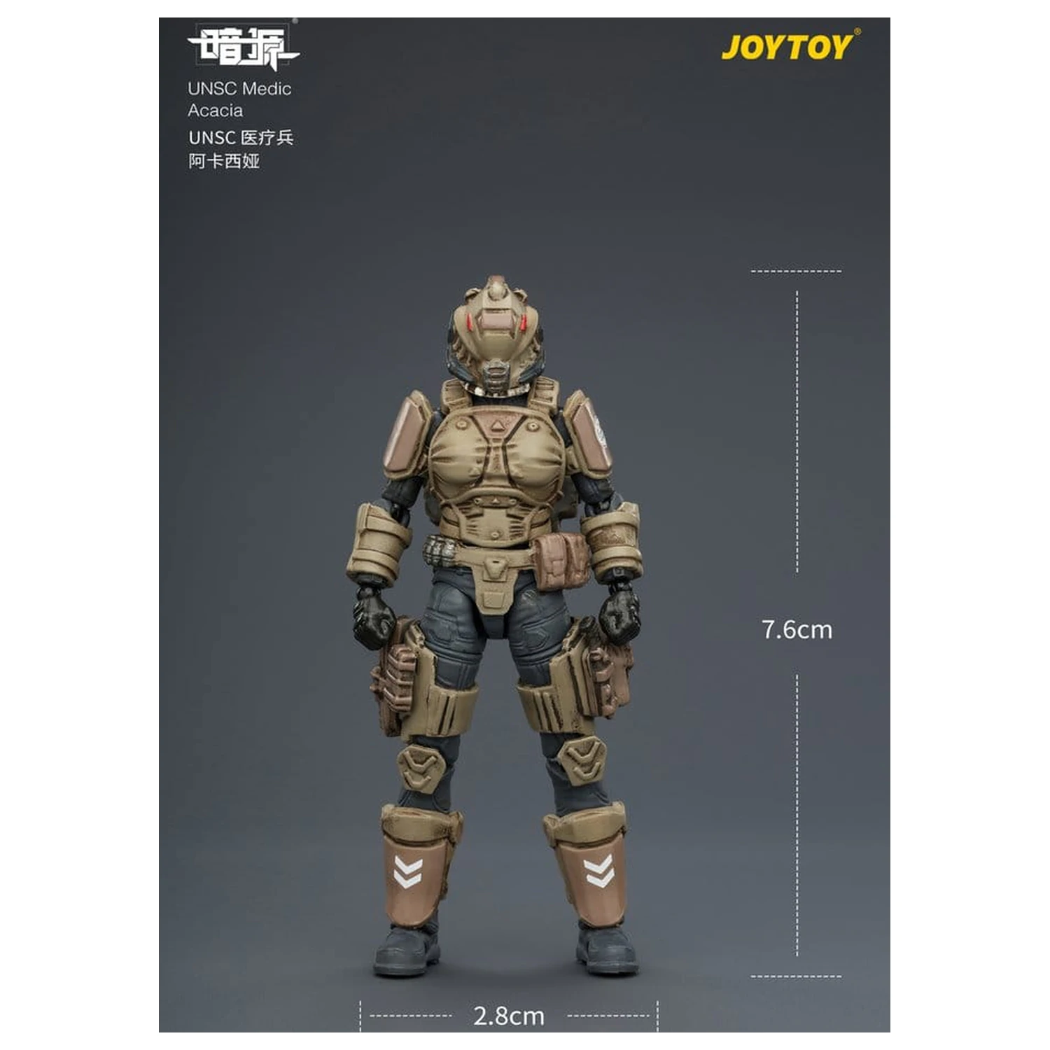 Dark Source UNSC Action Figur Medic Acacia 8 cm Produktfoto