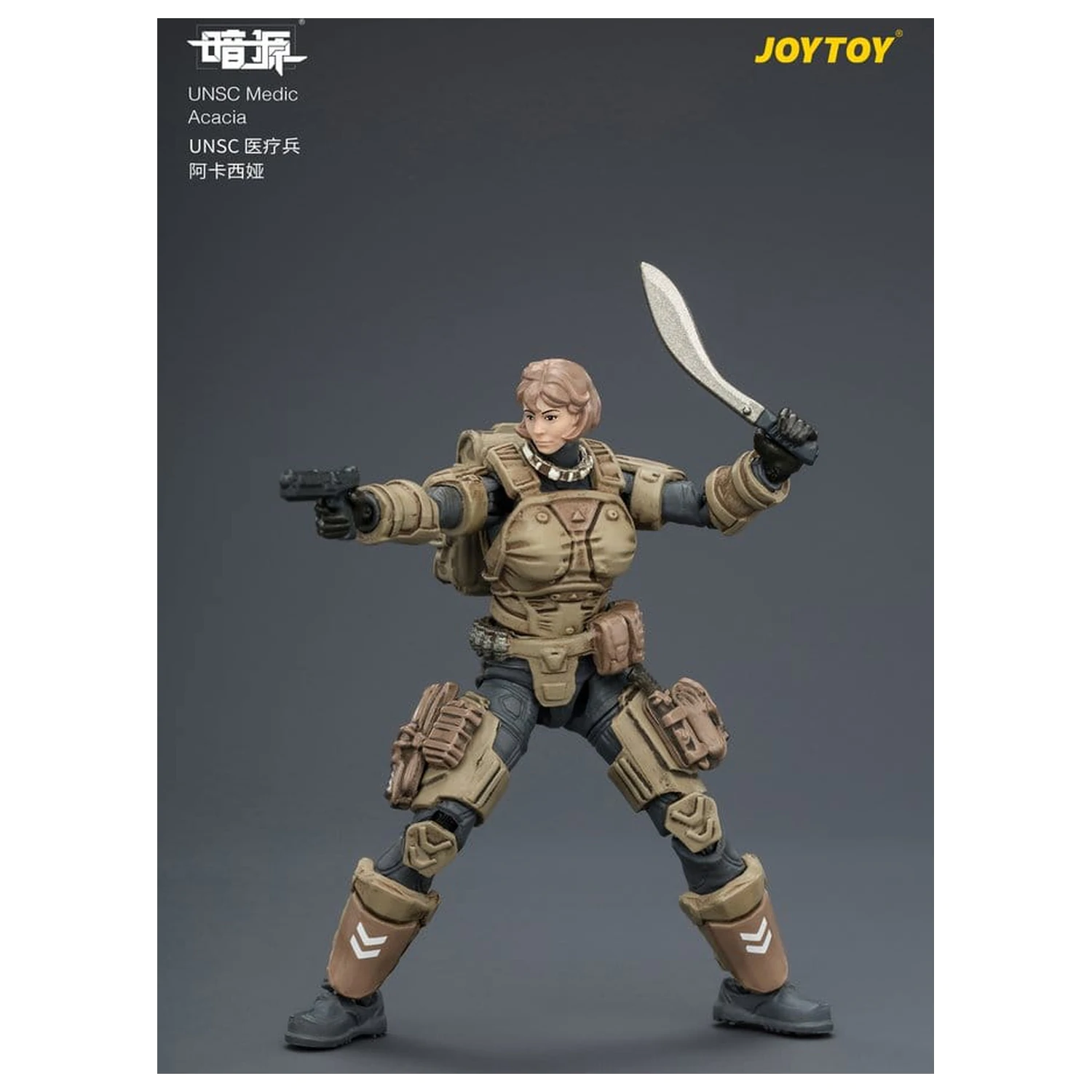 Dark Source UNSC Action Figur Medic Acacia 8 cm Produktfoto