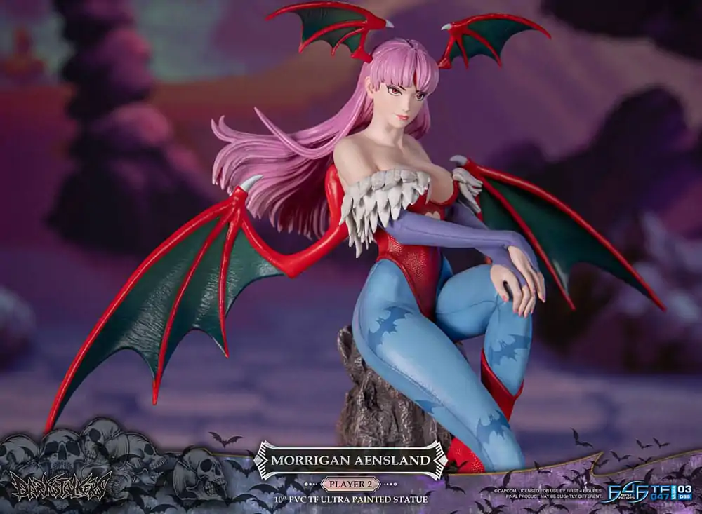 Darkstalkers PVC Statue Morrigan Aensland Player 2 Variant 25 cm Produktfoto