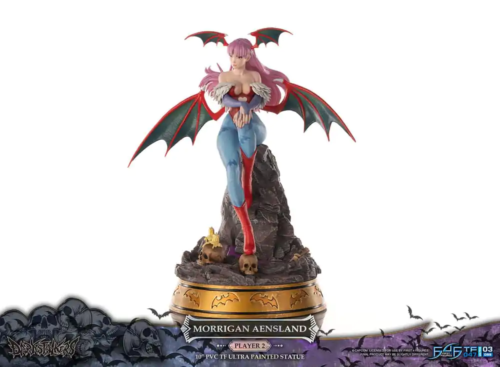 Darkstalkers PVC Statue Morrigan Aensland Player 2 Variant 25 cm Produktfoto