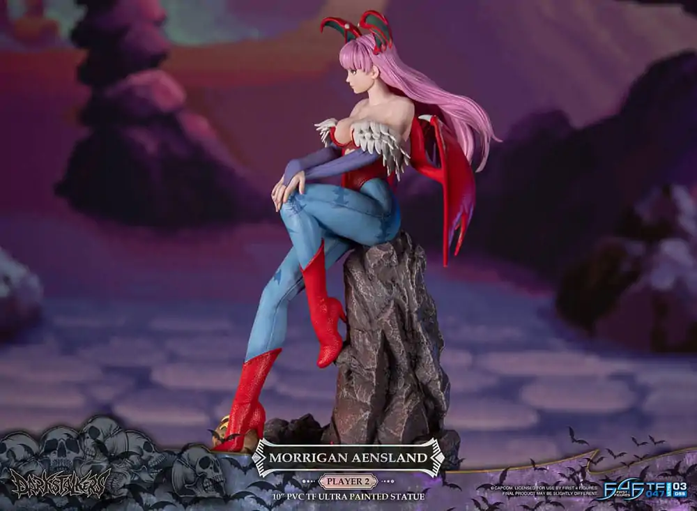 Darkstalkers PVC Statue Morrigan Aensland Player 2 Variant 25 cm Produktfoto