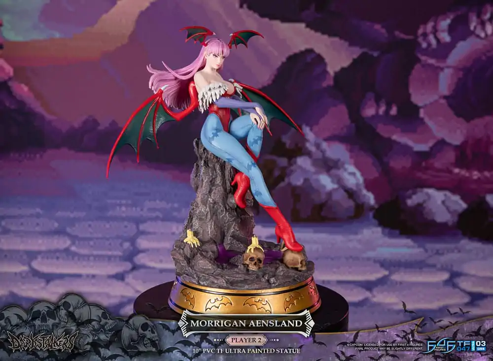 Darkstalkers PVC Statue Morrigan Aensland Player 2 Variant 25 cm Produktfoto