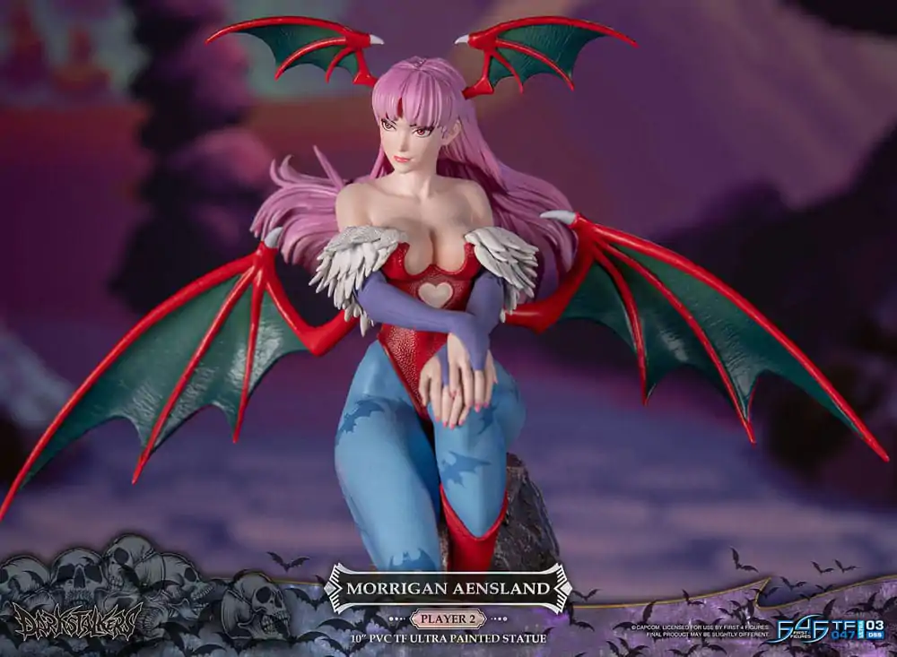 Darkstalkers PVC Statue Morrigan Aensland Player 2 Variant 25 cm Produktfoto