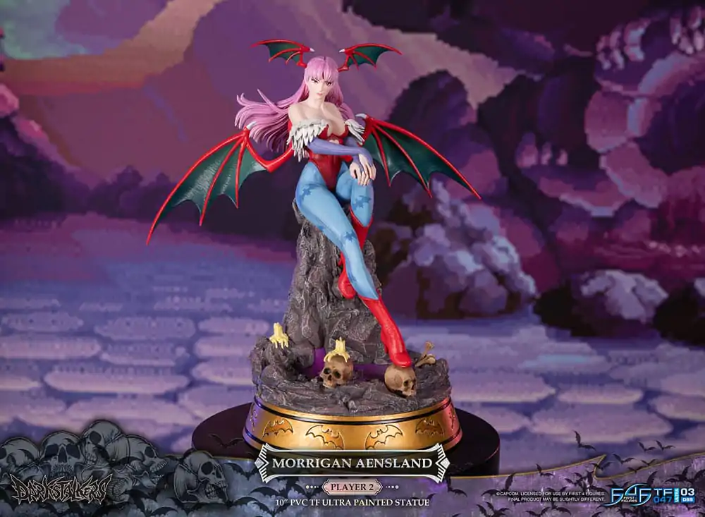 Darkstalkers PVC Statue Morrigan Aensland Player 2 Variant 25 cm Produktfoto