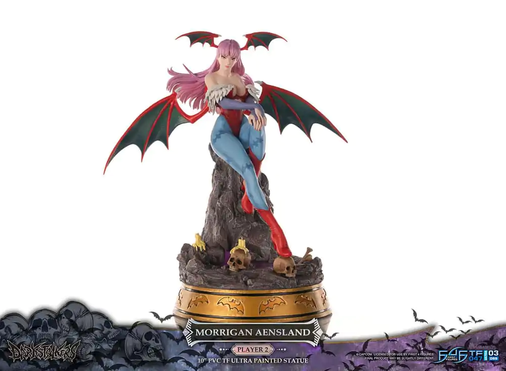 Darkstalkers PVC Statue Morrigan Aensland Player 2 Variant 25 cm Produktfoto