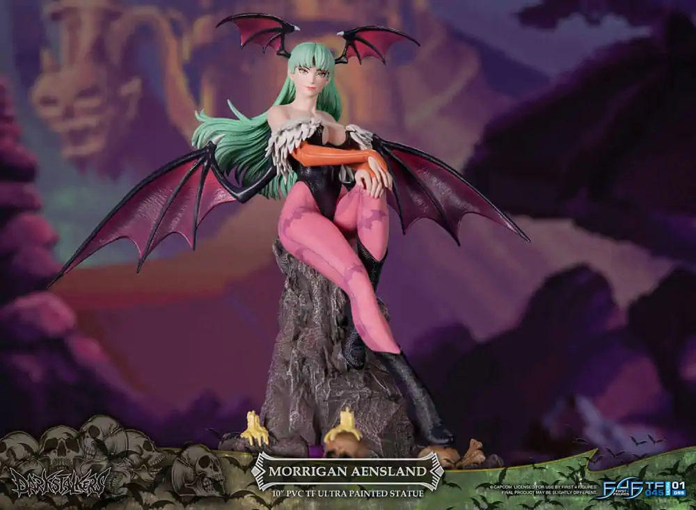 Darkstalkers PVC Statue Morrigan Aensland 25 cm Produktfoto