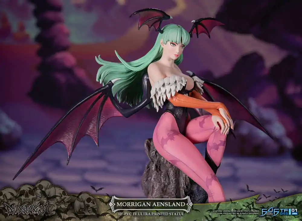 Darkstalkers PVC Statue Morrigan Aensland 25 cm Produktfoto