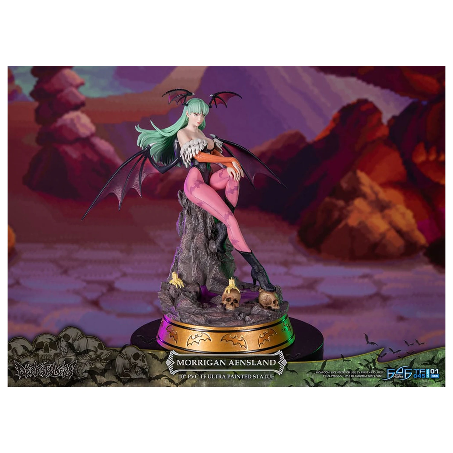 Darkstalkers PVC Statue Morrigan Aensland 25 cm Produktfoto