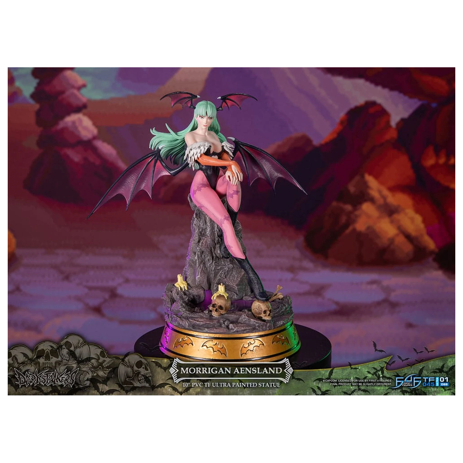 Darkstalkers PVC Statue Morrigan Aensland 25 cm Produktfoto