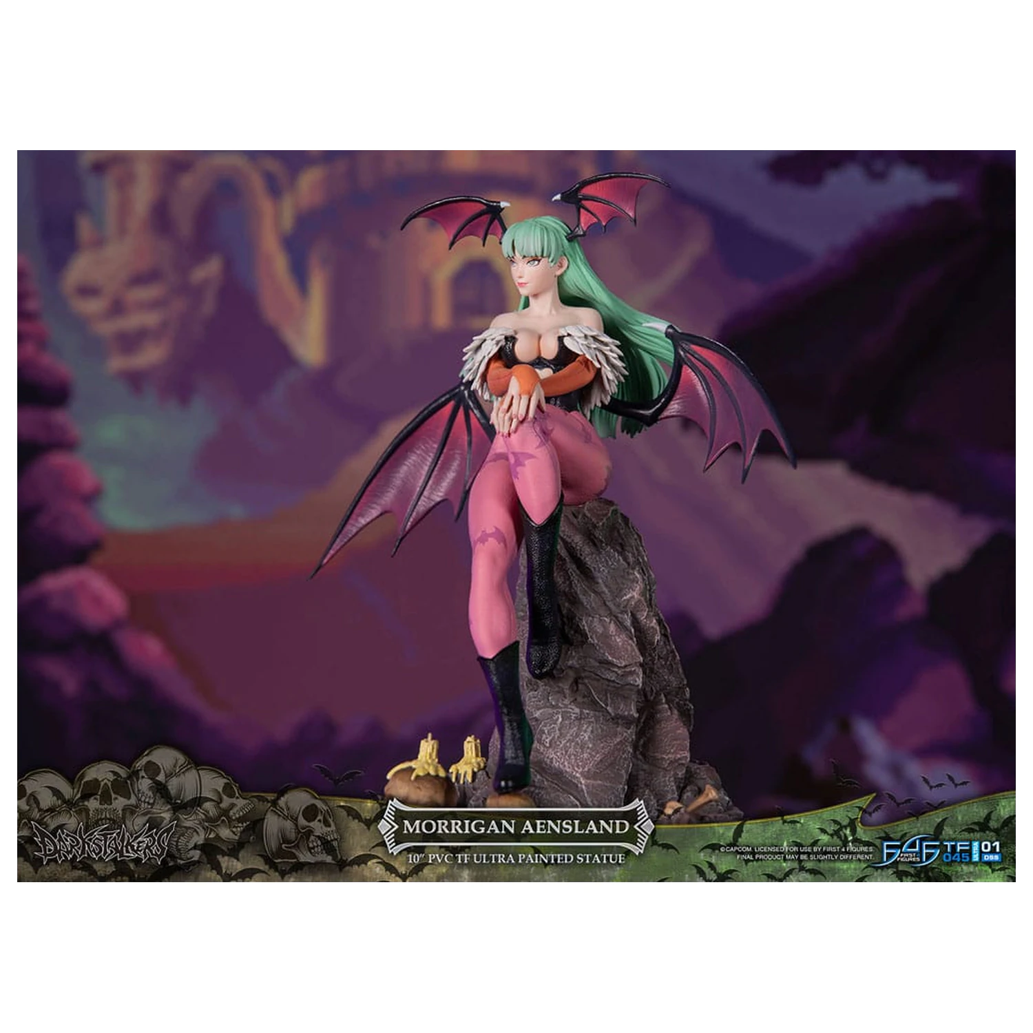 Darkstalkers PVC Statue Morrigan Aensland 25 cm Produktfoto