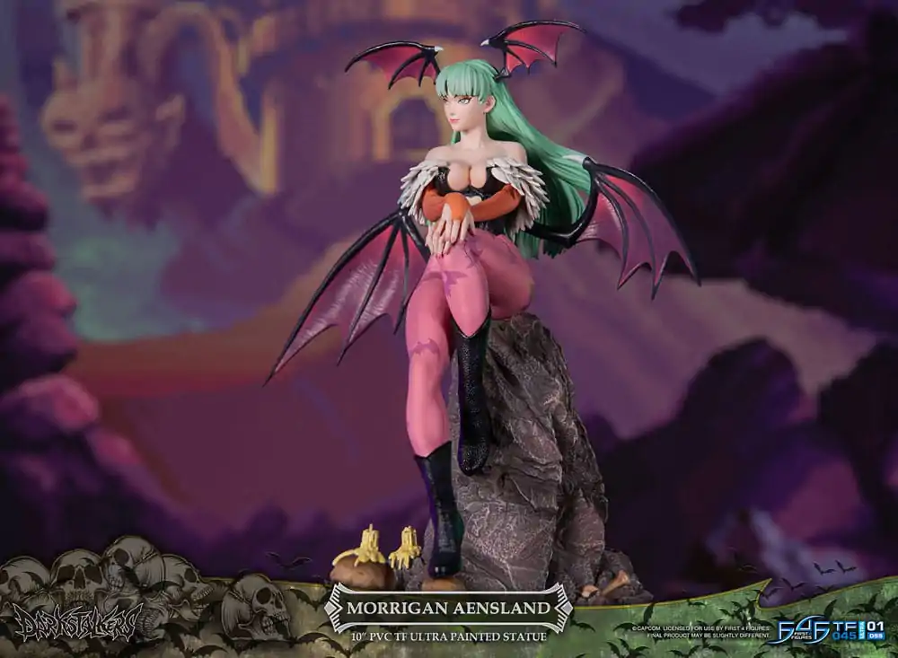 Darkstalkers PVC Statue Morrigan Aensland 25 cm Produktfoto