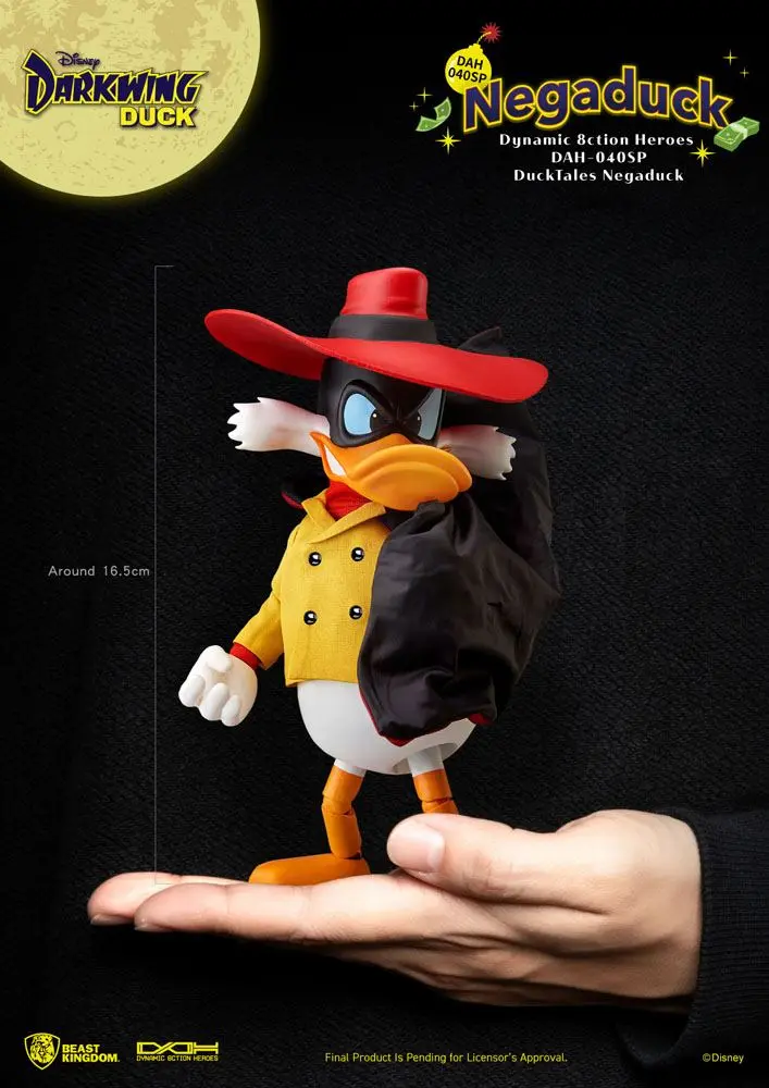 Darkwing Duck Dynamic 8ction Heroes Actionfigur 1/9 NegaDuck 16 cm Produktfoto