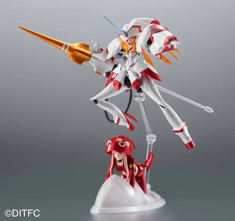 Darling in the Franxx S.H. Figuarts x The Robot Spirits Actionfigur Zero Two & Strelizia 5th Anniversary Set 16 cm termékfotó