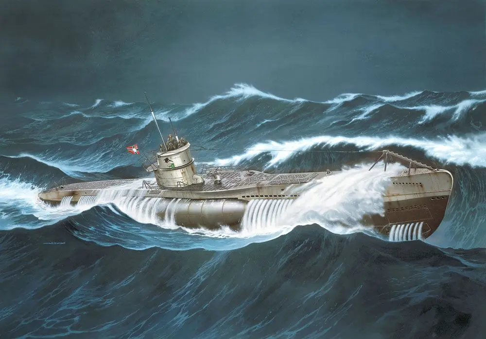 Das Boot Modellbausatz Geschenk-Set 1/144 U-Boot U96 Typ VII C 40th Anniversary 46 cm termékfotó