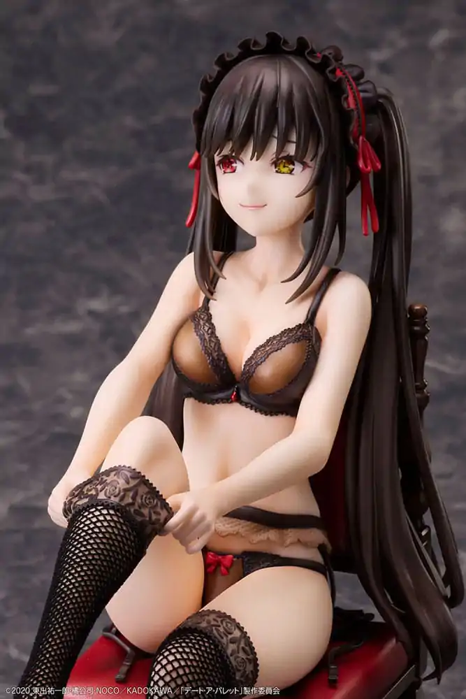 Date A Bullet PVC Statuen 1/7 Kurumi Tokisaki & White Queen 17 cm termékfotó