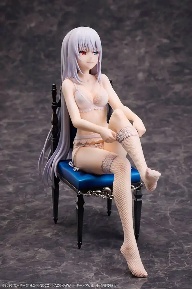 Date A Bullet PVC Statuen 1/7 Kurumi Tokisaki & White Queen 17 cm termékfotó