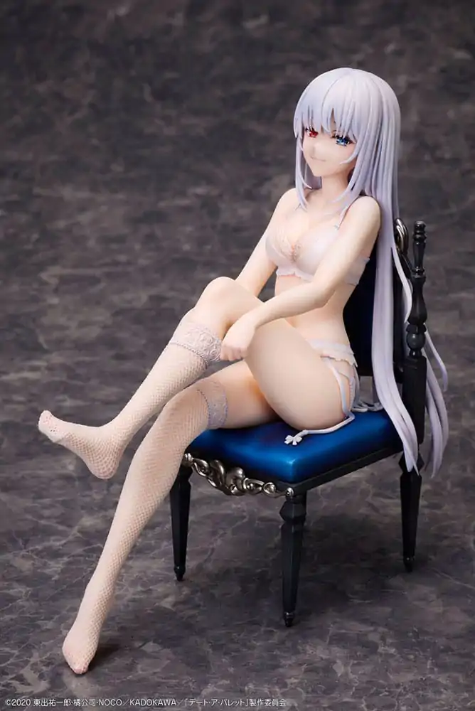 Date A Bullet PVC Statuen 1/7 Kurumi Tokisaki & White Queen 17 cm termékfotó