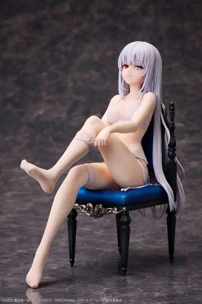 Date A Bullet PVC Statuen 1/7 Kurumi Tokisaki & White Queen 17 cm termékfotó