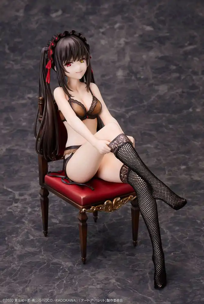 Date A Bullet PVC Statuen 1/7 Kurumi Tokisaki & White Queen 17 cm termékfotó