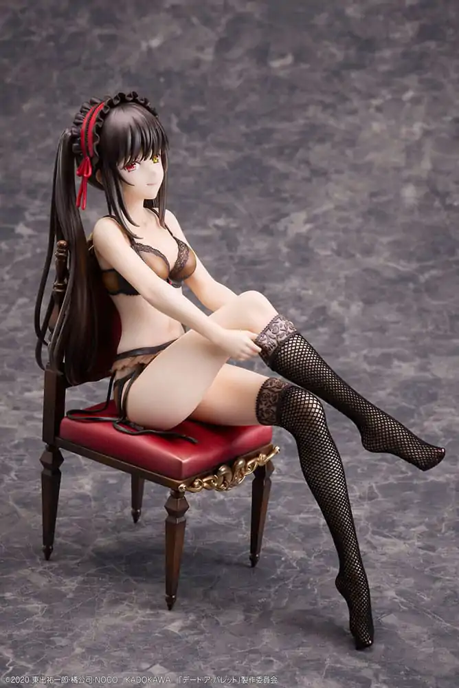 Date A Bullet PVC Statuen 1/7 Kurumi Tokisaki & White Queen 17 cm termékfotó