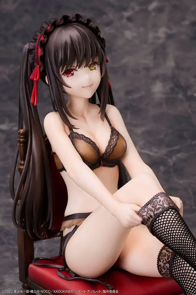 Date A Bullet PVC Statuen 1/7 Kurumi Tokisaki & White Queen 17 cm termékfotó