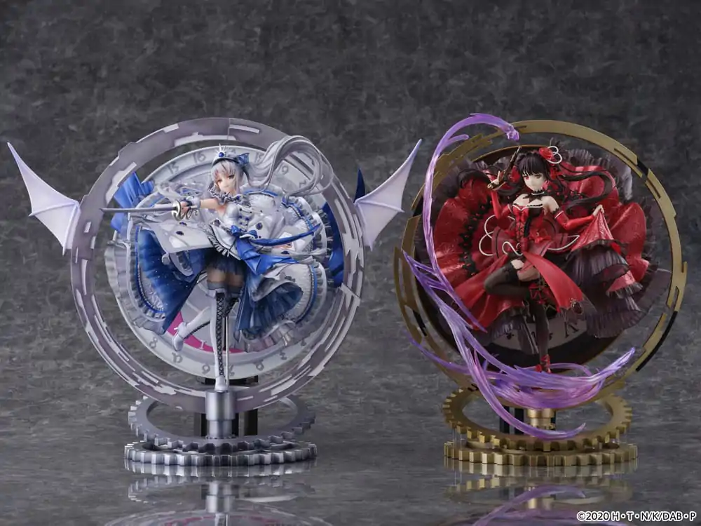Date A Bullet SHIBUYA SCRAMBLE FIGURE PVC Statue 1/7 The White Queen -Royal Blue Sapphire Dress Ver. 33 cm Produktfoto