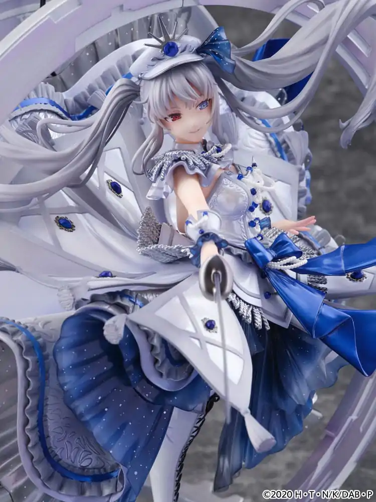 Date A Bullet SHIBUYA SCRAMBLE FIGURE PVC Statue 1/7 The White Queen -Royal Blue Sapphire Dress Ver. 33 cm Produktfoto