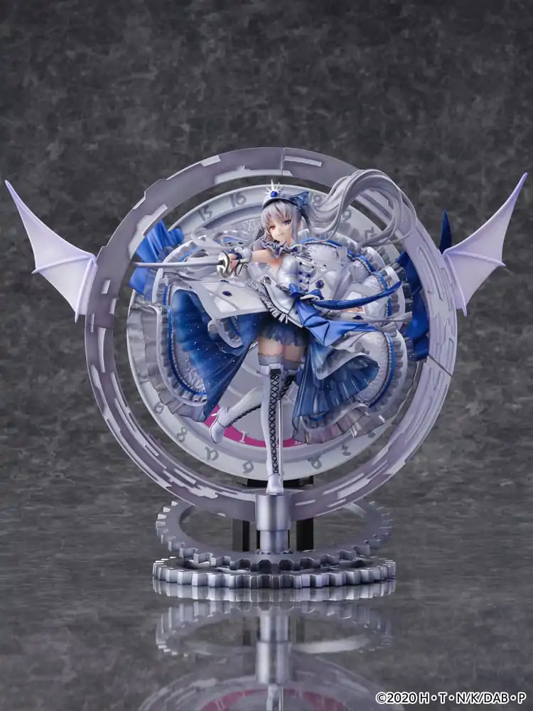 Date A Bullet SHIBUYA SCRAMBLE FIGURE PVC Statue 1/7 The White Queen -Royal Blue Sapphire Dress Ver. 33 cm Produktfoto