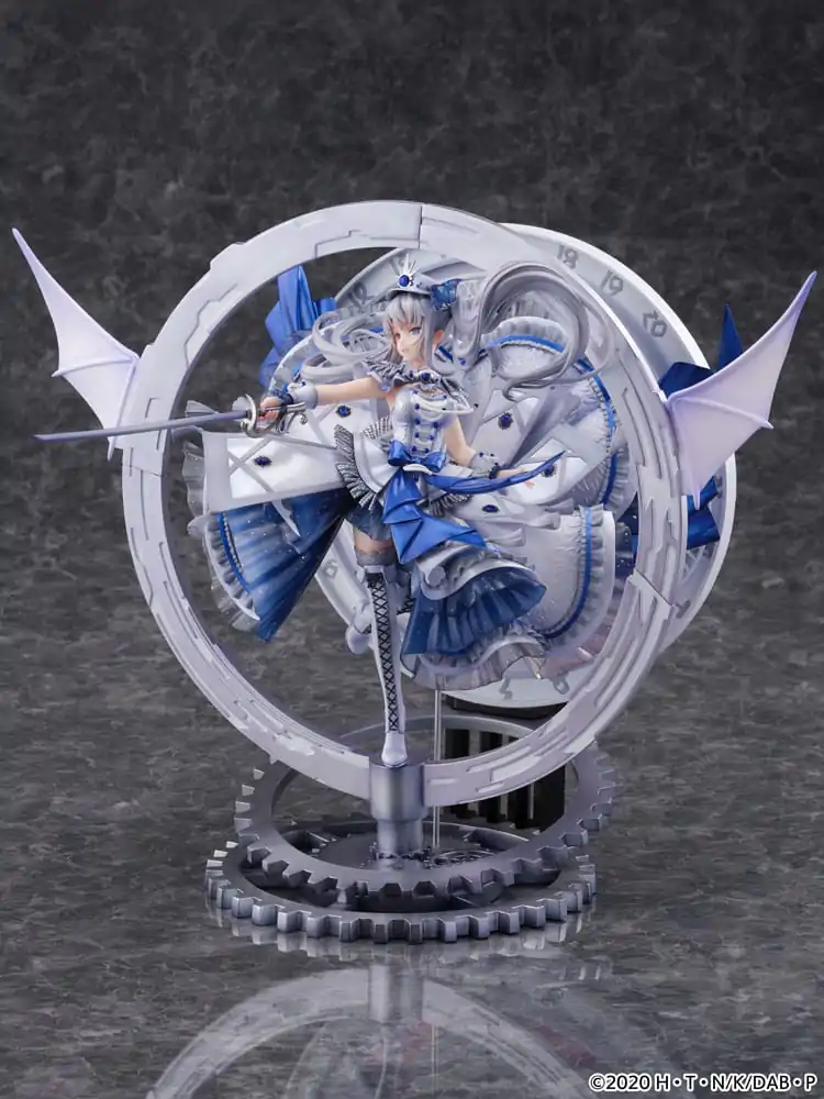 Date A Bullet SHIBUYA SCRAMBLE FIGURE PVC Statue 1/7 The White Queen -Royal Blue Sapphire Dress Ver. 33 cm Produktfoto