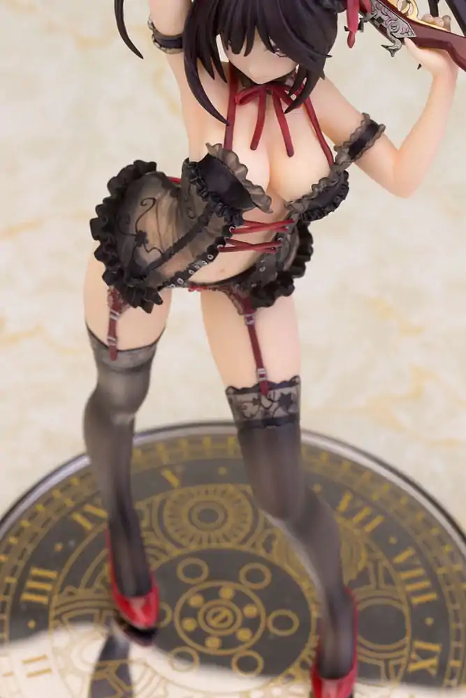 Date A Live Statue 1/7 Kurumi Tokisaki Lingerie Ver. Black 24 cm termékfotó