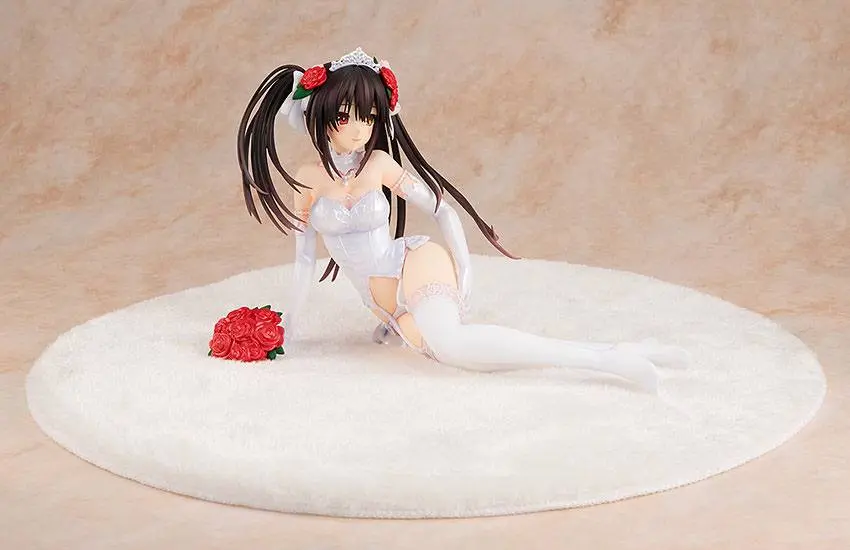 Date A Live PVC Statue 1/7 Light Novel Edition Kurumi Tokisaki: Wedding Dress Ver. 13 cm Produktfoto