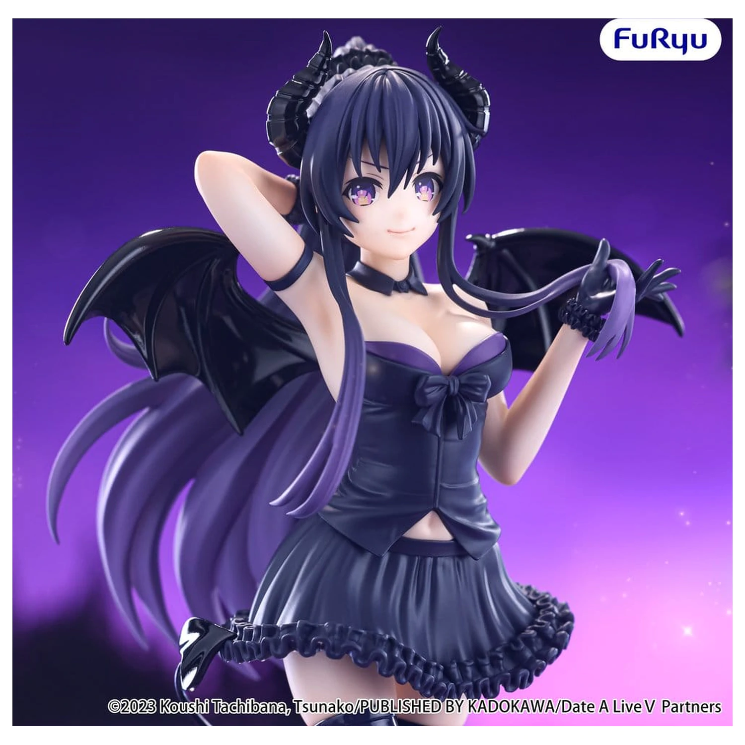 Date A Live BiCute Dark PVC Figur Tohka Yatogami 23 Zentimeter Produktfoto