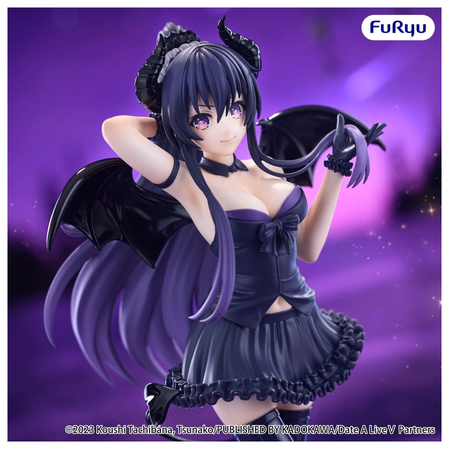 Date A Live BiCute Dark PVC Figur Tohka Yatogami 23 Zentimeter Produktfoto