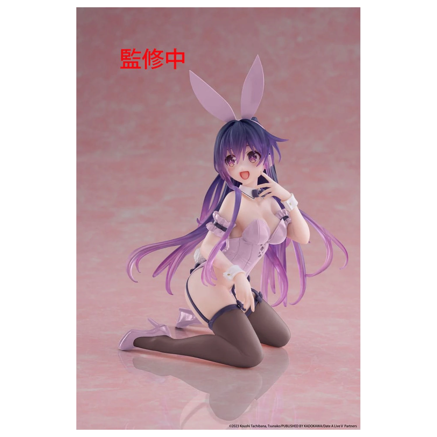Date A Live PVC Statue Schreibtisch Nette Figur Tohka Yatogami (Bunny Ver.) Erneuerung 13 cm Produktfoto