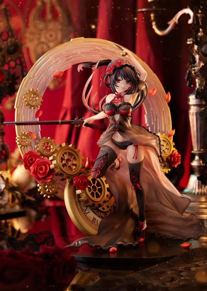 Date A Live IV PVC Statue 1/7 Kurumi Tokisaki Lingerie Swimwear Ver. 27 cm termékfotó