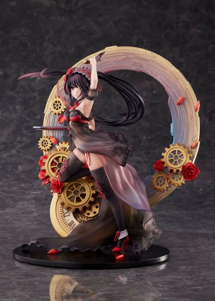 Date A Live IV PVC Statue 1/7 Kurumi Tokisaki Lingerie Swimwear Ver. 27 cm termékfotó