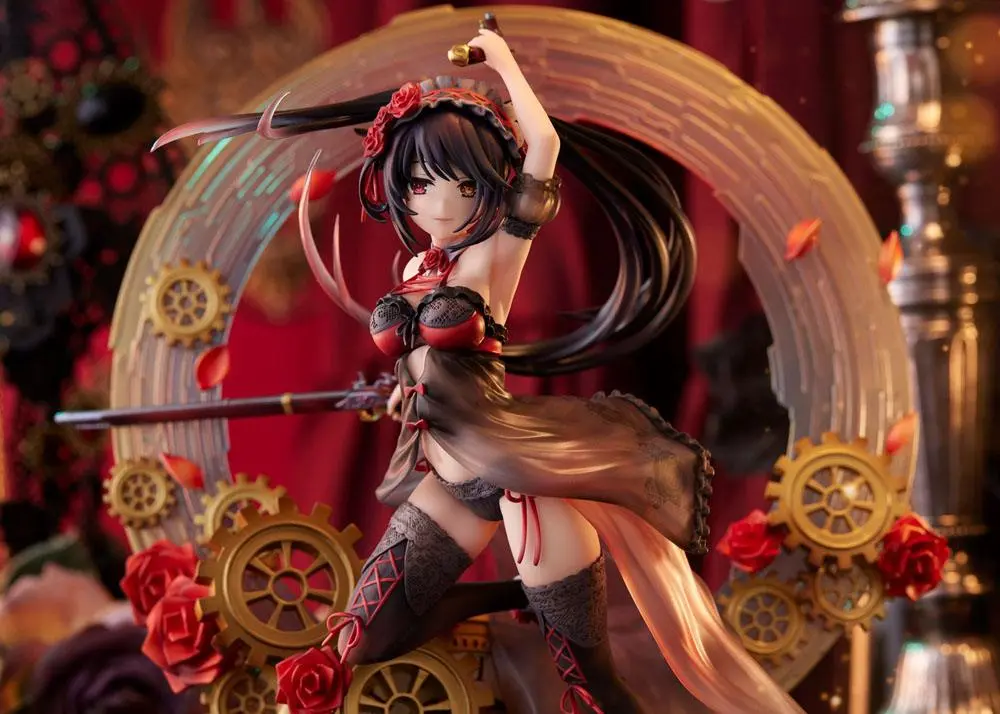 Date A Live IV PVC Statue 1/7 Kurumi Tokisaki Lingerie Swimwear Ver. 27 cm termékfotó