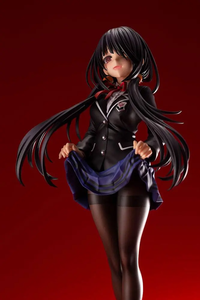 Date A Live IV PVC Statue 1/7 Kurumi Tokisaki School Uniform Ver. Bonus Edition 23 cm Produktfoto