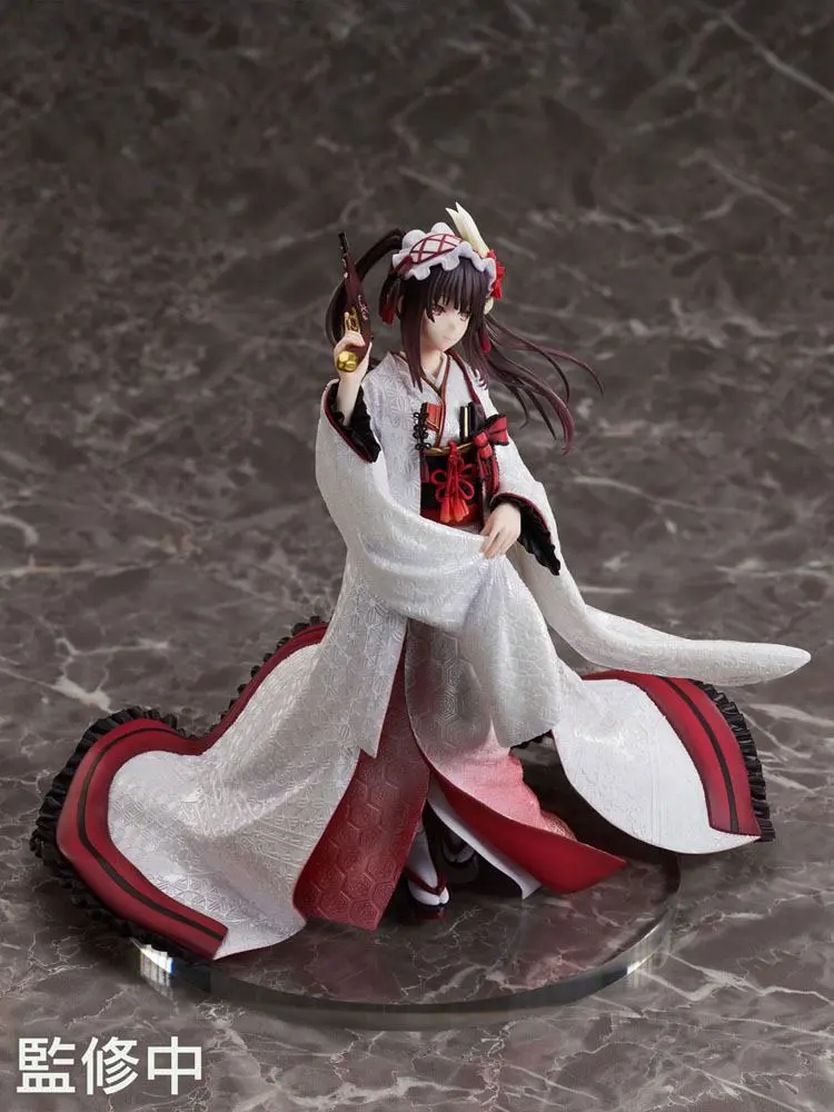 Date A Live IV PVC Statue 1/7 Kurumi Tokisaki Shiromuku 22 cm Produktfoto