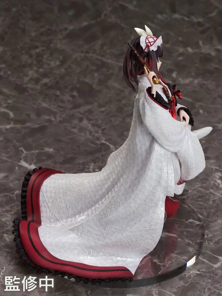 Date A Live IV PVC Statue 1/7 Kurumi Tokisaki Shiromuku 22 cm Produktfoto