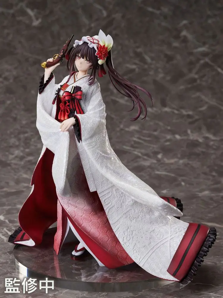 Date A Live IV PVC Statue 1/7 Kurumi Tokisaki Shiromuku 22 cm Produktfoto
