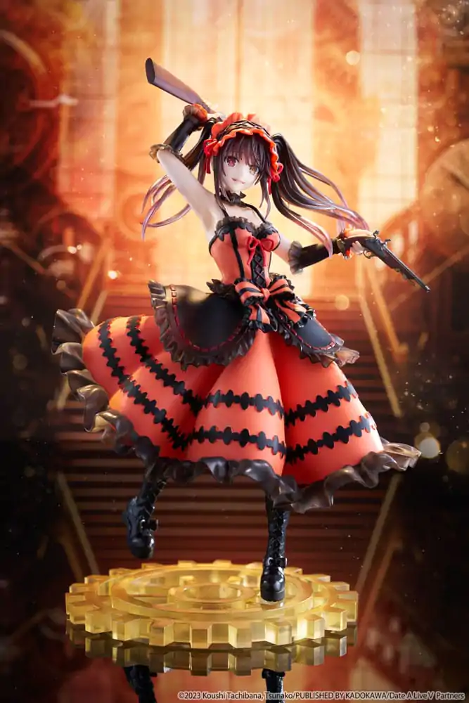 Date A Live IV AMP+ PVC Statue Kurumi Tokisaki (Zafkiel) Reissue 20 cm termékfotó